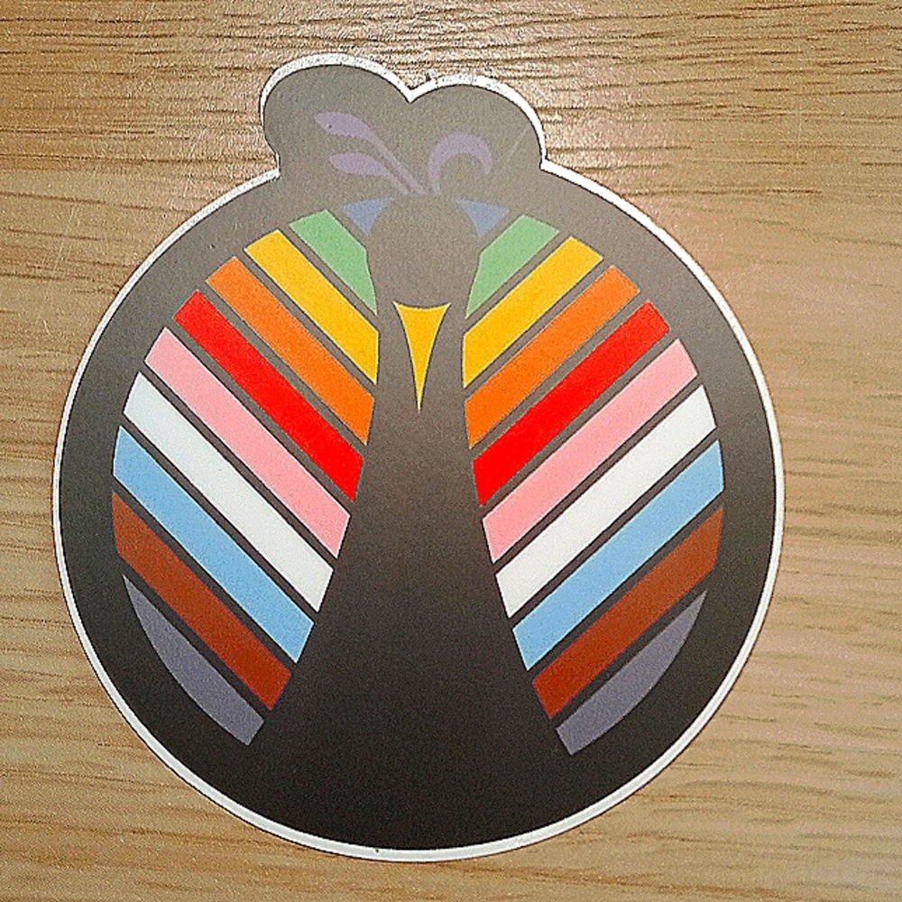 Colorful Sticker, Skateboard Stickers, Waterproof, canteen Stickers + Notebook